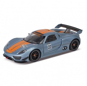 Модель машины Porsche 918 RSR, 1:34-39 (Welly, 43651)